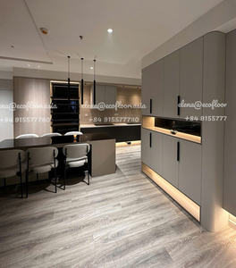 Waterproof Anti-Slip SPC Flooring 4mm 5mm Click <b>Lock</b> European Wood Grain Vinyl Planks for Kitchen Office Garage - Product Image 6