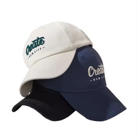 Casquette de baseball vintage sportive avec logo brodé, 100% coton, tendance, haute qualité, boucle métallique réglable, 6 panneaux, style Dad Hat