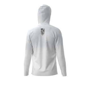 Jersey de pesca de manga larga con protección UV y logotipo personalizado UPF 50 + para hombre, malla impermeable de poliéster que absorbe la humedad, talla grande - Product Image 5