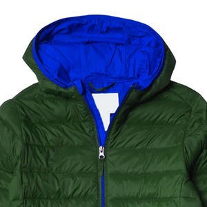 Veste matelassée à capuche élégante et chaude de bonne qualité, design personnalisé pour hommes, légère, imperméable, décontractée, streetwear et outdoor - Product Image 2