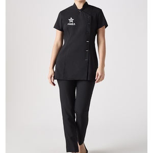 Conjuntos de Uniformes de Esteticista con Logotipo Personalizado, Venta Caliente 2026, Uniformes de Masaje Tailandés para Mujer, Uniformes de SPA para Uñas, Tejido de Alta Calidad - Product Image 3