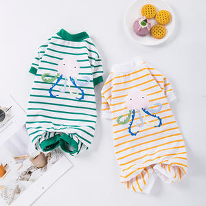 Monos de Algodón con Estampado de Dibujos Animados para Mascotas, Ropa Suave y Cómoda para Perros y Gatos, OEM ODM Disponible - Product Image 2