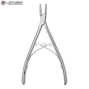 LANDOLT Rongeur de alta calidad, instrumento de corte de hueso quirúrgico recto de 9mm, instrumento médico ortopédico de precisión - Product Image 2