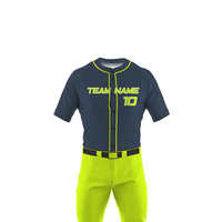 Ensembles d'uniformes de baseball sur mesure en gros, design imprimé, logo personnalisé, nom d'équipe personnalisé, adultes, 100 % polyester, séchage rapide