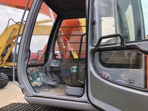 Hitachi ZX120 EX120 12 tonnes de fabrication japonaise Pelles hydrauliques à chenilles moyennes Moteur à noyau Hitachi d'origine d'occasion - Product Image 2