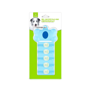 Dispensador de Bolsas para Desechos de Mascotas con 5 Rollos de Bolsas para Excrementos de Perro - Product Image 2