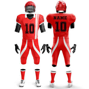 Maillot de football américain pour hommes et femmes, prix d'usine 2024, vente chaude, haute qualité, sublimation respirante, OEM - Product Image 1