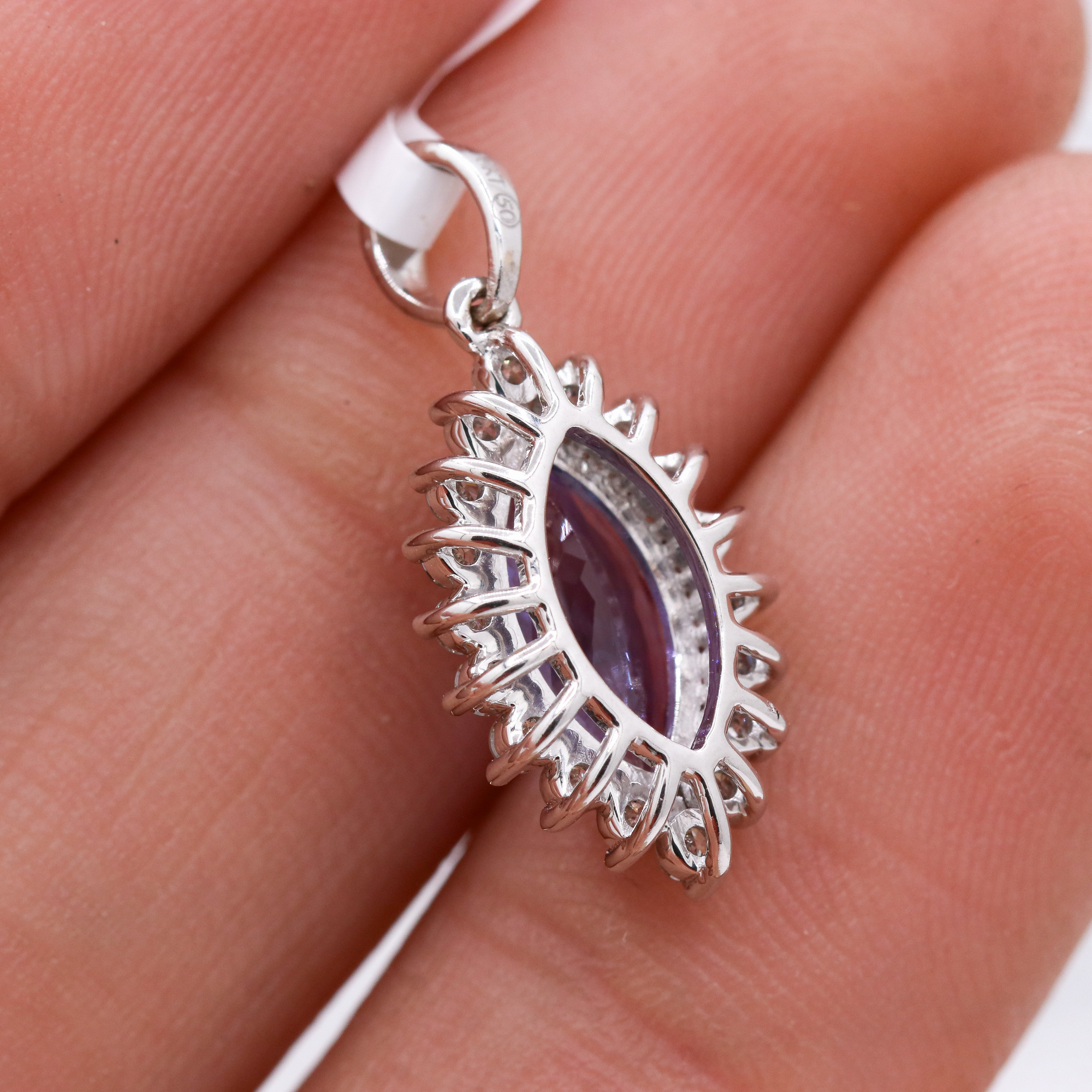 earrings natural tanzanite