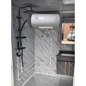 Toilettes publiques modulaires préfabriquées, <span class=keywords><strong>cabine</strong></span> de toilettes extérieure de luxe en conteneur - Product Image 6