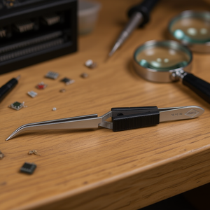 แหนบปลายแหลมแบบไขว้ของ Knipex พร้อมปลายที่แคบและโค้งงอ - Product Image 3