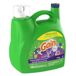 Gain Detergente líquido para ropa, Moonlight Breeze Scent, 154 FlOz, 107 Cargas - Product Image 3