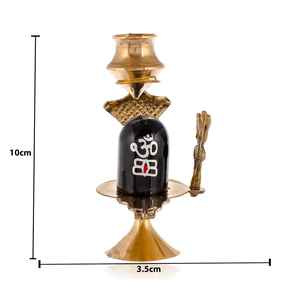 Soporte Metálico Soldado Modelo Smart Fashion Deal con Base Negra Jaladhari para Decoración Religiosa Pooja Rajasthan - Product Image 3