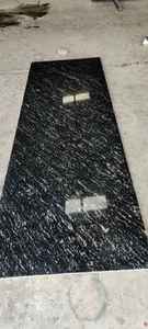 แผ่นหินแกรนิตมาร์กีนาแบบขัดเงาหินอ่อนสีดำของอินเดียใช้ตกแต่งเสร็จตามขนาดสำหรับปูพื้นห้องครัว - Product Image 4