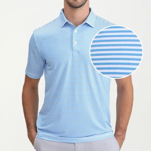 Gran oferta, camiseta de Polo de Golf sublimada impresa, camiseta Polo personalizada para hombres, camiseta de Golf de secado rápido deportiva por sublimación para hombres - Product Image 1