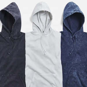 Sudaderas con Capucha para Hombre, Estilo Acid Wash, Cómodas y de Corte Holgado, Mezcla de Algodón, Venta al Por Mayor - Product Image 4