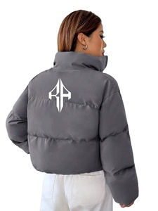 ATLANTIC nouvelle vente femmes veste d'hiver 100% Premium haute qualité respirant imprimé doudoune Logo personnalisé - Product Image 2