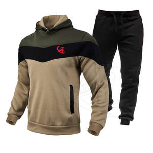 Chándales de algodón para hombre de colores en contraste Chándales de algodón de nuevo diseño Chándales de algodón profesionales - Product Image 1