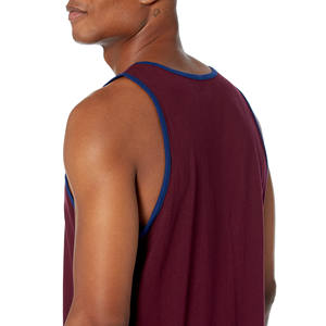 Vente en gros Débardeurs de gym personnalisés sans manches gilet de sport respirant vêtements d'entraînement pour hommes vêtements de fitness d'été - Product Image 5