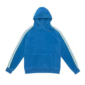 Logotipo personalizado Algodón Moda Pullover Fleece Sublimación 400 Gsm Sudaderas con capucha para hombre con sublimación personalizada - Product Image 4