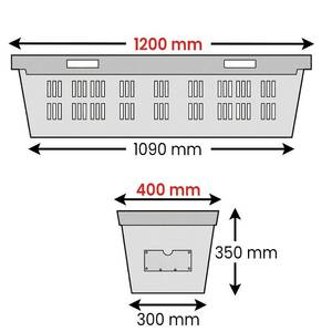 Conteneur en plastique universel pour le transport de fleurs coupées - Product Image 4