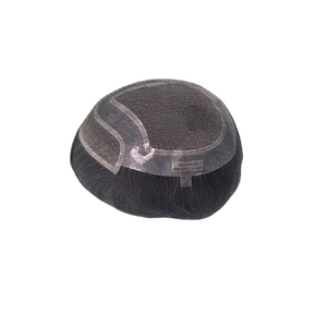 Peluca de Cabello Humano Virgen Remy Indio, Tupé con Ondas Naturales, Trama Única para Prótesis Capilares de Encaje - Product Image 3