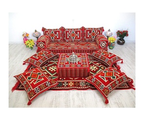 Asientos de suelo árabe Sofá de suelo árabe Piso de asiento Árabe | 12 piezas, 28 bailes con esponja - Product Image 1