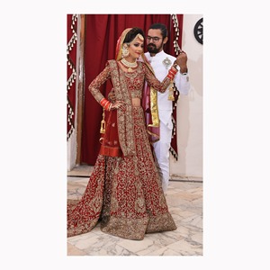 Robe de Mariage Pakistanaise Indienne Brodée Collection Vêtements de Soirée Dernier Style Shalwar Kameez Vente Chaude - Product Image 3