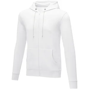 Theron Full Zip <b>Hoodie</b> with <b>Zipper</b> Promotional Full Zip Sweatshirt for <b>Men</b> - Product Image 1