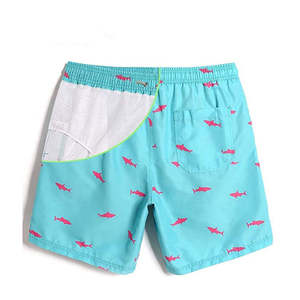 กางเกงขาสั้นชายหาดผู้ชายแบบกําหนดเองกางเกงว่ายน้ําวิ่งแห้งเร็วกางเกงขาสั้นชายหาดแบบคลาสสิกพร้อมซับตาข่าย - Product Image 2