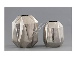 Luxury Design Large Floor <b>Vases</b> Stands Metal Flower <b>Vase</b> Antiqu Iron/Brass Nickle <b>Tall</b> Wedding Party Flower - Product Image 1