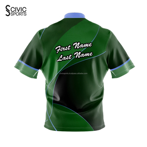 Uniformes de bowling personnalisés conçus pour optimiser votre expérience de bowling Maillot de bowling fonctionnel - Product Image 4