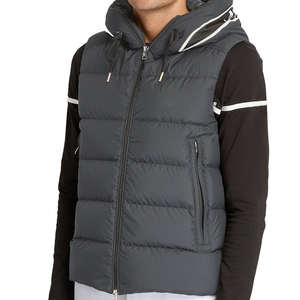 Chaleco acolchado para hombre, listo para viajar, chaqueta sin mangas de invierno para mayor comodidad al guardar y calidez - Product Image 3