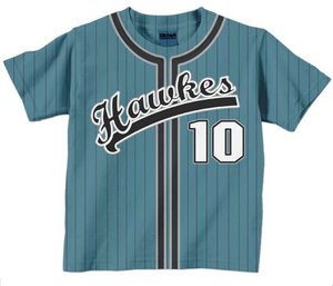 Venta al por mayor Top Trending uniformes camisas jersey de béisbol para los hombres con rayas de béisbol personalizado cuello redondo tendencia hasta jersey de béisbol - Product Image 2