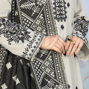 Nouvelle collection de mode pakistanaise tendance, costume pakistanais 3 pièces, tenue traditionnelle pour femmes, ensemble de robes - Product Image 5