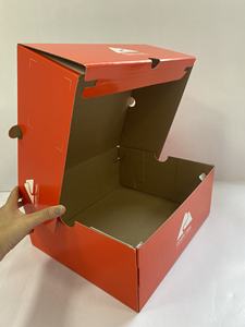 Caja de regalo de papel Kraft magnética plegable rígida de lujo reciclable de tamaño personalizado Laminación mate Tapa magnética en relieve Embalaje de alimentos - Product Image 3