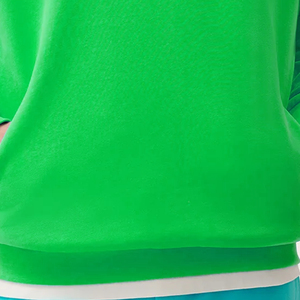 2025สเวตเตอร์สวมหัวแบบโอเวอร์ไซส์ผ้าฝ้ายสำหรับผู้ชายเสื้อผ้าแนวสตรีทเฮฟวี่เวตแขนยาวมีฮู้ดปักลายทรงหลวมใส่สบาย - Product Image 4