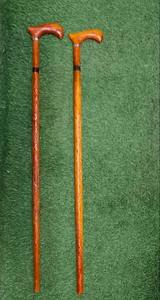 Canes de marche pliantes en bois avec poignée en laiton, cadeaux originaux pour le Nouvel An, la Saint-Valentin, la fête des pères, Thanksgiving - Product Image 2