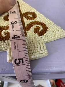 Handmade Glass Beaded <b>Coasters</b>-Classic <b>Drink</b> <b>Coasters</b> with Polyester Backing (4x4 Inch) for Church & Religious Gifts - Product Image 2