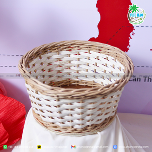 Stockage fait belle: paniers en rotin tissés à la main pour votre maison à bon prix - Product Image 6