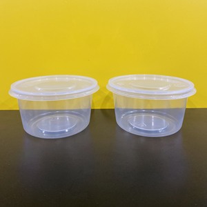 Contenedor Redondo de PP para Alimentos con Tapa, de 350ml a 1000ml, Tazón Desechable, Envase de Plástico Transparente para Almacenamiento de Alimentos - Product Image 3