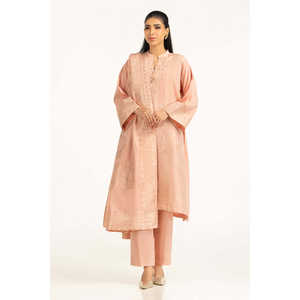 Traje de Satén Jacquard Teñido de 3 Piezas IUSTKSD-1078 - Product Image 2