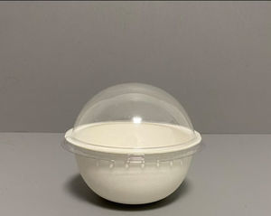 Cuencos biodegradables de bagazo para helado y Bing Cups FTS Snow Cone y shaved Ice Postre Bowls - Product Image 3