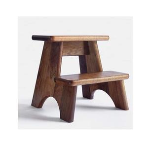 Minimalist Wooden Step <b>Stool</b> with Durable Timber Design Ideal <b>for</b> Modern Kitchens Bathrooms Closets and Home Utility - Product Image 6