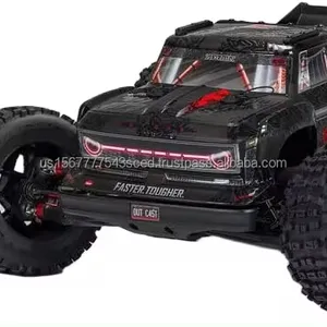 Fresh Sales Offer ARRMA KRATON RC Truck Outcast 4X4 8S BLX 1/5 Stunt Truck Black RTR Transmitter and Receiver Included Battery