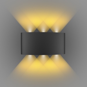 Applique murale LED en aluminium au style vietnamien moderne, 8W, luminaire décoratif, pour l'intérieur, - Product Image 4