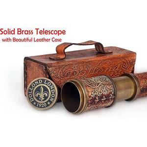 Venta caliente latón antiguo 10X telescopio náutico excelente catalejo Vintage para coleccionistas marítimos - Product Image 4