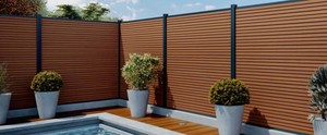 WPC Outdoor Wood Plastic Composite WPC <strong>Fence</strong> Garden <strong>Fence</strong> <strong>Panels</strong> Made in Vietnam Easy to Assemble Environmentally Friendly - Product Image 6