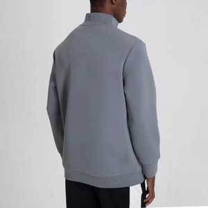 Sweat-shirt ras du cou personnalisé avec logo surdimensionné brodé pour homme - Product Image 2