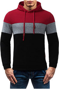 Ropa deportiva con logotipo personalizado, chándal de talla grande para hombre, conjunto de jogging con capucha y cremallera para hombre, fácil de llevar, cómodo, hecho a medida - Product Image 4