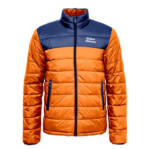 Chaqueta acolchada de invierno de alta calidad para hombre con bolsillo frontal grande y bolsillos laterales de burbujas Material de tela Logotipo personalizado Burbuja - Product Image 1